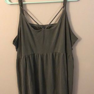 Olive Green Tank Top